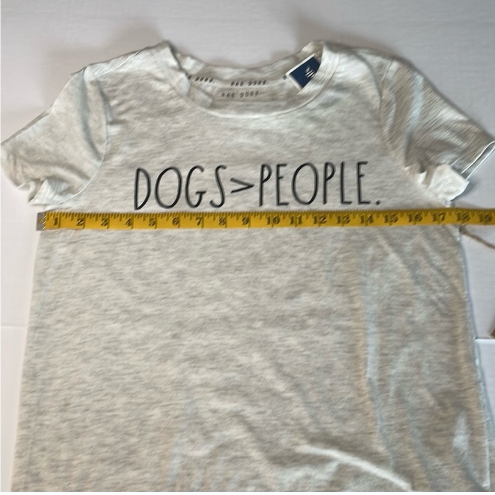 Rae Dunn Dogs> People t shirt Women’s size XS, NWT - Picture 6 of 11